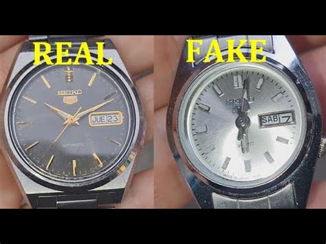 seiko quartz watch spot a fake|authentic seiko 5 automatic watch.